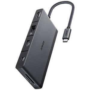 アンカー Anker Japan USB PD対応 100W ドッキングステーション ［USB Power Delivery対応］ ブラック A8373H11