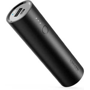 アンカー Anker Japan モバイルバッテリー Anker PowerCore 5000 Black ［5000mAh /1ポート /充電タイプ］ A1109013