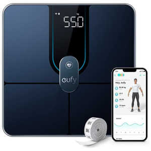 󥫡 Anker Japan إ륹᡼ Anker Eufy Smart Scale P2 Pro ֥å Black Υޥ۴ǽ T9149N12