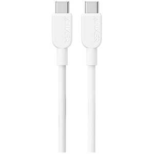 アンカー Anker Japan 310 USB-C ＆ USB-C ケーブル 0.9m ホワイト［USB Power Delivery対応］ A81E1021