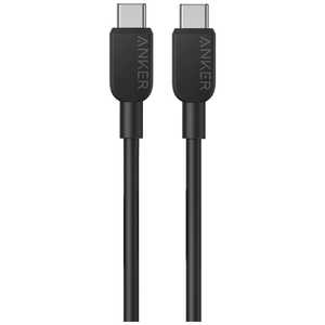 アンカー Anker Japan 310 USB-C ＆ USB-C ケーブル 0.9m ブラック ［USB Power Delivery対応］ A81E1011