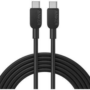 アンカー Anker Japan 310 USB-C ＆ USB-C ケーブル 3.0m ブラック ［USB Power Delivery対応］ A81E3011