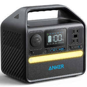 アンカー Anker Japan Anker 522 Portable Power Station (PowerHouse 320Wh) Black［4出力/DC・USB-C充電/USB Power Delivery対応］ A1721511