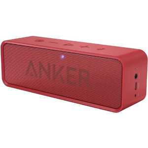 アンカー Anker Japan ブルートゥーススピーカー SoundCore ［防水 /Bluetooth対応］ レッド A3102096