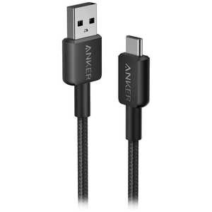 アンカー Anker Japan USB-C ＆ USB-A ケーブル Anker 322 (USB2.0対応) Black 0.9m A81H5N11