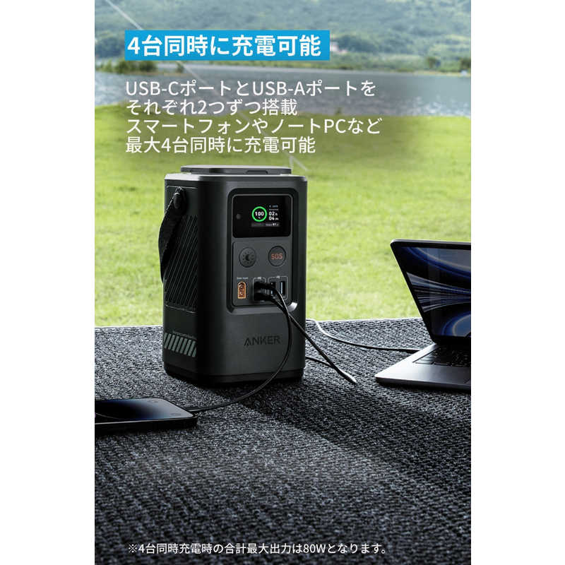 アンカー Anker Japan アンカー Anker Japan モバイルバッテリー Anker 548 Power Bank (PowerCore Reserve 192Wh) Green ［USB Power Delivery対応 /4ポート /充電タイプ］ A1294061 A1294061