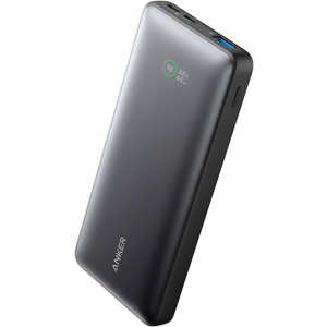 アンカー Anker Japan モバイルバッテリー Power Bank (10000mAh、25W) ［USB Power Delivery対応 /3ポート］ ブラック A1249011