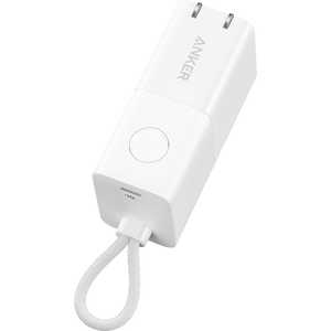 アンカー Anker Japan モバイルバッテリー Anker 511 Power Bank (Power Core Fusion 30W) ［USB Power Delivery対応 /1ポート /充電タイプ］ ホワイト A1634N21