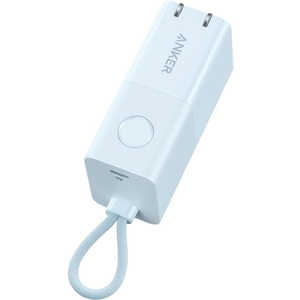 アンカー Anker Japan Anker 511 Power Bank (Power Core Fusion 30W) ［USB Power Delivery対応］ ブルー A1634N31