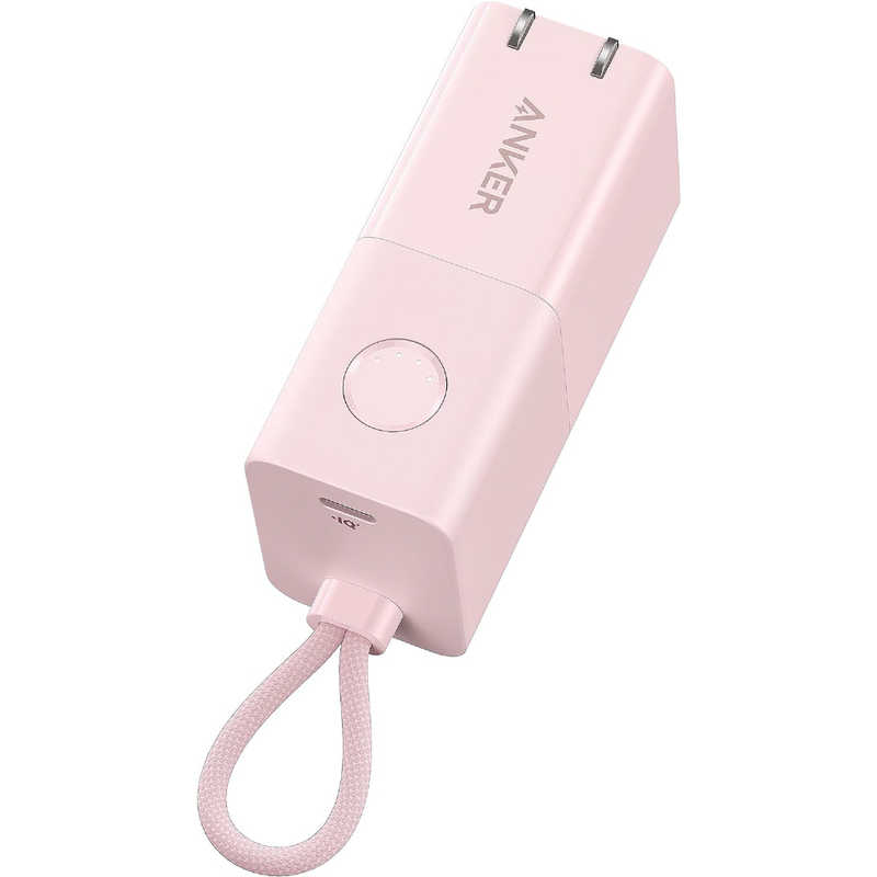 アンカー Anker Japan アンカー Anker Japan モバイルバッテリー Anker 511 Power Bank (Power Core Fusion 30W) ［USB Power Delivery対応 /1ポート /充電タイプ］ ピンク A1634N51 A1634N51