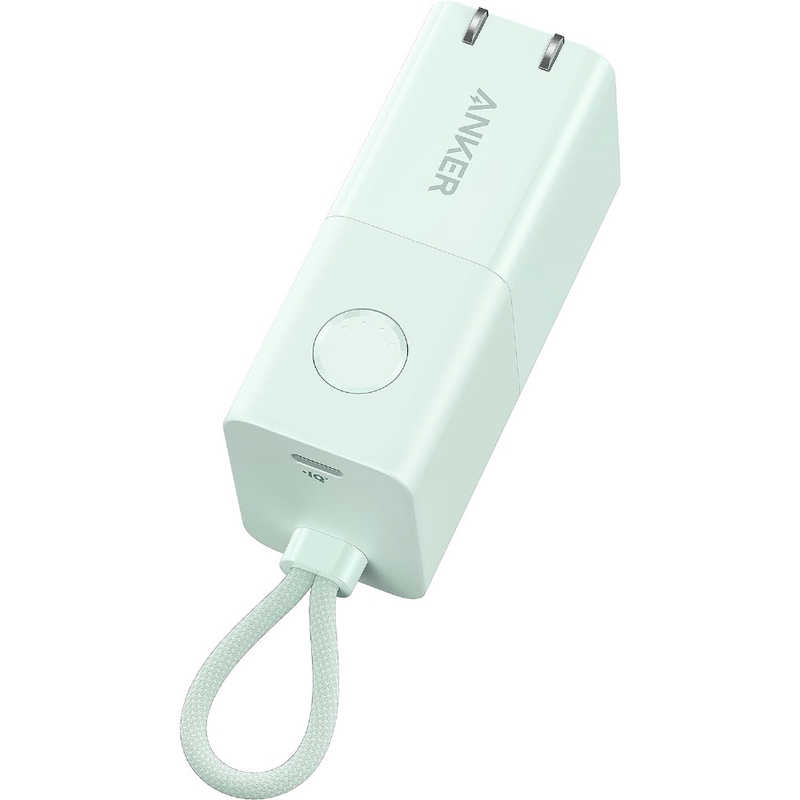 アンカー Anker Japan アンカー Anker Japan モバイルバッテリー Anker 511 Power Bank (Power Core Fusion 30W) ［USB Power Delivery対応 /1ポート /充電タイプ］ グリーン A1634N61 A1634N61