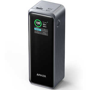 アンカー Anker Japan モバイルバッテリー Anker Prime Power Bank (27650mAh、250W) ［USB Power Delivery対応 /3ポート］ ブラック A1340011