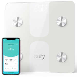 アンカー Anker Japan 体重体組成計 Eufy Smart Scale C1 ホワイト T9146N26