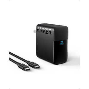 アンカー Anker Japan 充電器 Anker 317 Charger (100W) with USB-C ＆ USB-C ケーブル Black ［USB Power Delivery対応 /1ポート］ B2672111