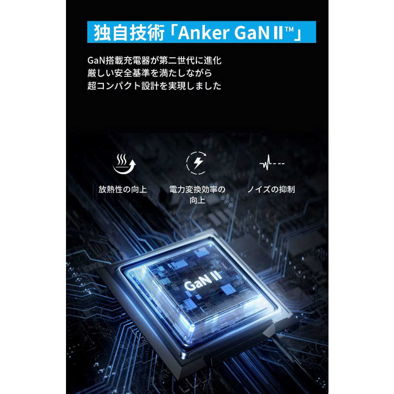 アンカー Anker Japan アンカー Anker Japan 充電器 Anker Nano II 65W White ［1ポート /USB Power Delivery対応 /GaN(窒化ガリウム) 採用］ A2663N23 A2663N23