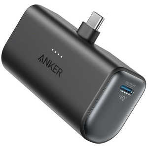 󥫡 Anker Japan Anker 621 Power Bank (Built-In USB-C Connector22.5W) ֥å Black A1648N11