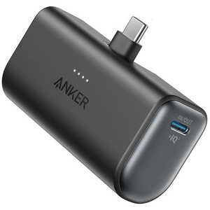 アンカー Anker Japan Anker 621 Power Bank (Built-In USB-C Connector、22.5W) ブラック Black A1648N11