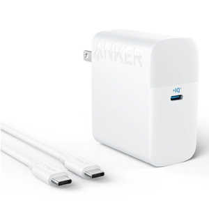 アンカー Anker Japan Anker 317 Charger with charging cable White ［USB Power Delivery対応 /1ポート］ B2672121