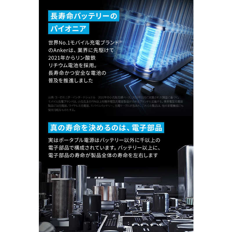 アンカー Anker Japan アンカー Anker Japan ポータブル電源 Solix F1500 Portable Power Station［13出力 /AC充電・ソーラー(別売) /USB Power Delivery対応］ A1772511 A1772511