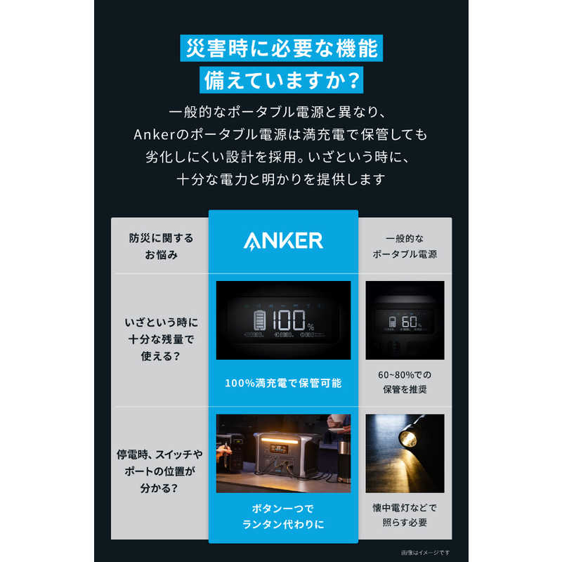 アンカー Anker Japan アンカー Anker Japan ポータブル電源 Solix F1500 Portable Power Station［13出力 /AC充電・ソーラー(別売) /USB Power Delivery対応］ A1772511 A1772511