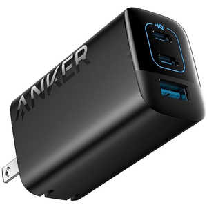 アンカー Anker Japan 充電器 Anker Charger (67W、3-Port) ブラック ［3ポート /USB Power Delivery対応］ A2673111