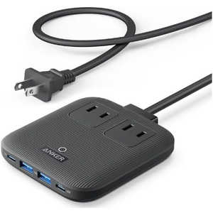 アンカー Anker Japan Anker Nano Charging Station (6-in-1、67W) ブラック Black ［6ポート /USB Power Delivery対応］ 