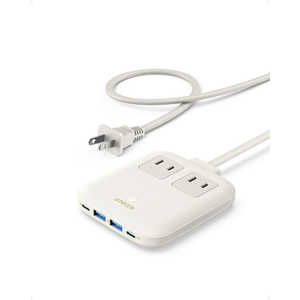 アンカー Anker Japan Anker Nano Charging Station (6-in-1、67W) ホワイト White ［6ポート /USB Power Delivery対応］