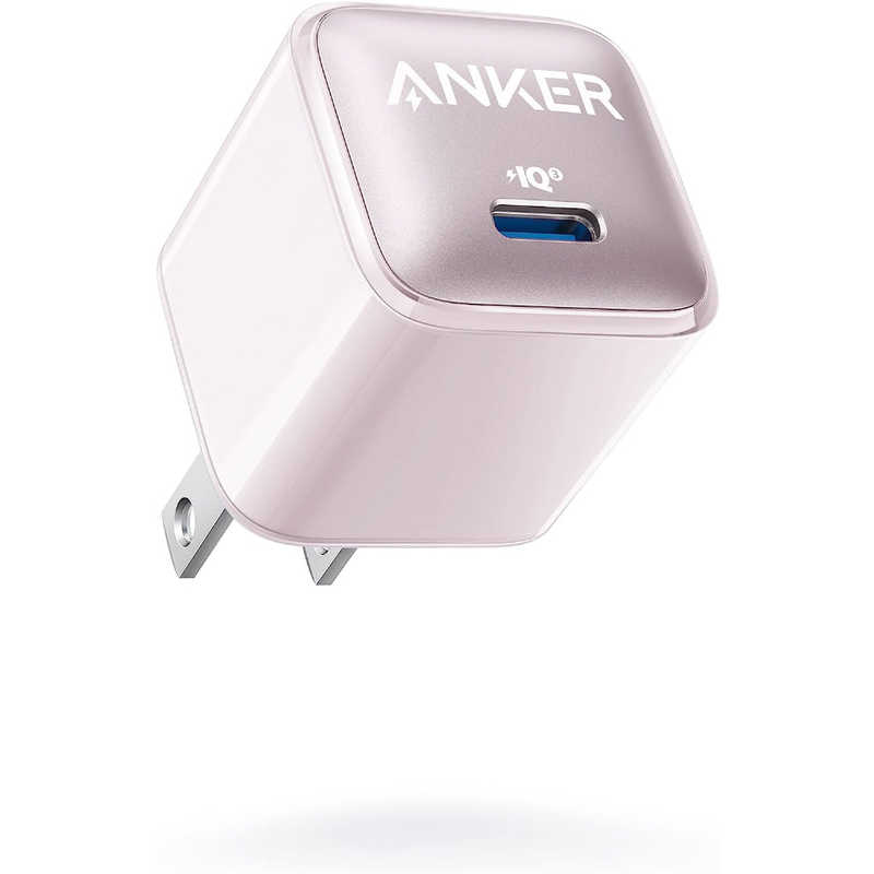 アンカー Anker Japan アンカー Anker Japan 充電器 Anker Nano Charger (20W) Pink ［1ポート /USB Power Delivery対応］ A2637N56 A2637N56