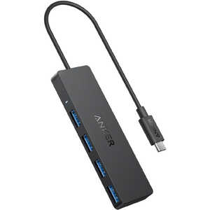 アンカー Anker Japan USB-C データ ハブ (4-in-1 5Gbps) Black A8309N11