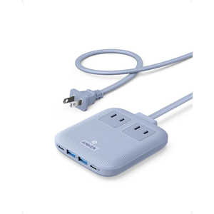 アンカー Anker Japan Anker Nano Charging Station (6-in-1、67W) ブルー Blue ［6ポート /USB Power Delivery対応］ 