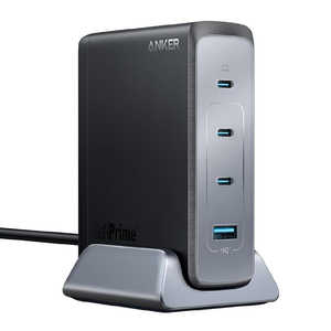 アンカー Anker Japan Prime Desktop Charger (240W、4ports、GaN) ［4ポート /USB Power Delivery対応］ ブラック A2342511