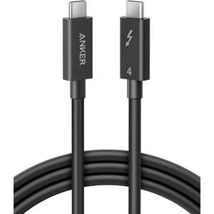 アンカー Anker Japan USB-C ＆ USB-C ケーブル Thunderbolt 4 (100W、40Gbps) 2.0m ［USB Power Delivery対応］ ブラック A8489011