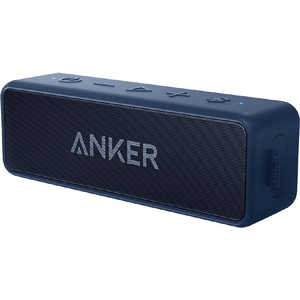 アンカー Anker Japan ブルートゥーススピーカー SoundCore 2(USB Type-C充電) ［防水 /Bluetooth対応］ ブラック＋ブルー A31050J6
