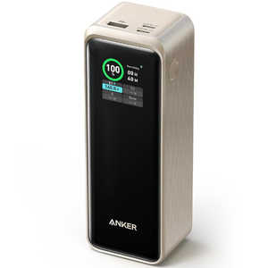 アンカー Anker Japan モバイルバッテリー Prime Power Bank (27650mAh、250W) ［USB Power Delivery対応 /3ポート］ ゴールド A13400B1