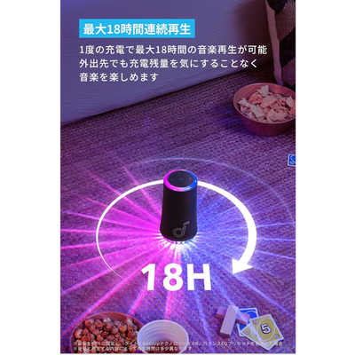 未使用未開封ANKERスピーカーSoundcore Glow Amazon.co.jp: Anker Soundcore Glow Mini Bluetoothスピーカー