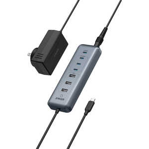 アンカー Anker Japan Anker USB-C データ ハブ (8-in-1 5Gbps) Gray A83075A1