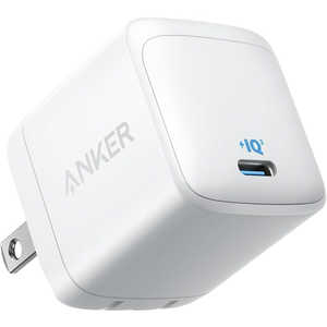 アンカー Anker Japan Anker 313 Charger ［1ポート /USB Power Delivery対応 /GaN(窒化ガリウム) 採用］ ホワイト A2677N21
