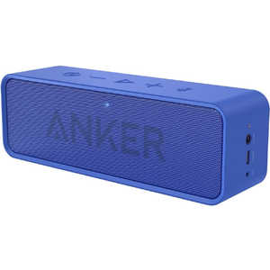 アンカー Anker Japan ブルートゥーススピーカー SoundCore ［防水 /Bluetooth対応］ ブルー A3102036