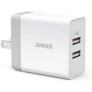 󥫡 Anker Japan Anker 24W 2ݡ USB®Ŵ 2ݡȡ ۥ磻 A2021N21