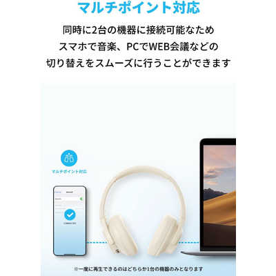 アンカー Anker Japan ブルートゥースヘッドホン Soundcore Q20i