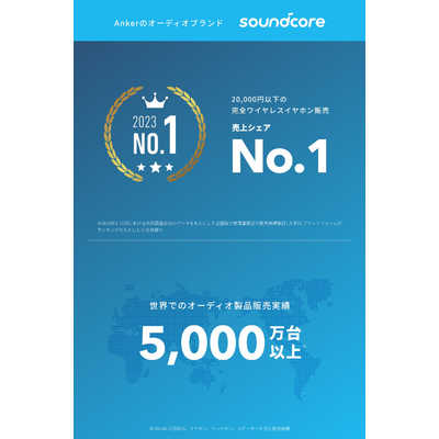 アンカー Anker Japan フルワイヤレスイヤホン Soundcore P40i