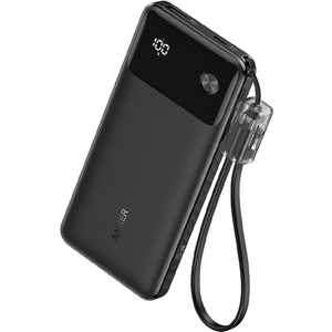 󥫡 Anker Japan ХХåƥ꡼ Power Bank (10000mAh22.5W2 Ports) USB Power Deliveryб /2ݡȡ ֥å A1388N11