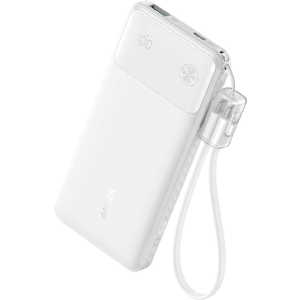 󥫡 Anker Japan ХХåƥ꡼ Power Bank (10000mAh22.5W2 Ports) USB Power Deliveryб /2ݡȡ ۥ磻 A1388N21