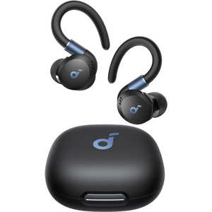 アンカー Anker Japan フルワイヤレスイヤホン Soundcore Sport X20 ［ワイヤレス(左右分離) /ノイズキャンセリング対応 /Bluetooth対応］ ブラック A3968Z11