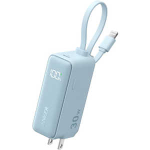 󥫡 Anker Japan Anker Power Bank (30WFusionBuilt-In 饤ȥ˥󥰥֥) USB Power Deliveryб /2ݡȡ ֥롼 A1636132