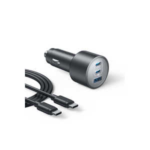 アンカー Anker Japan Anker Nano Car Charger with USB-C & USB-C ブラック B27375A1 アンカー Anker Japan Anker Nano Car Charger with USB-C & USB-C ブラック B27375A1