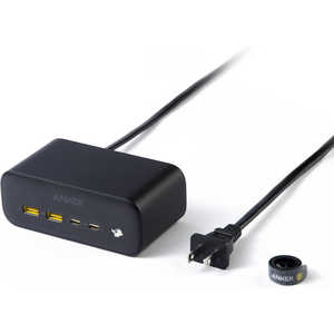 󥫡 Anker Japan Anker USBդŸå ԥ奦ǥ Black 4ݡ /USB Power Deliveryб ֥å A91C0N1172