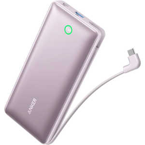 󥫡 Anker Japan Anker Nano Power Bank (20000mAh 30W Built-In USB-C ֥) Violet USB Power Deliveryб ѡץ A1387NV1