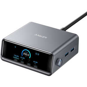 󥫡 Anker Japan Anker Prime Charger (250W 6 Ports GaN) Silver 6ݡ /USB Power Deliveryб С A2345541