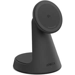 󥫡 Anker Japan 磻쥹Ŵ凉 Anker MagGo Wireless Charger (2-in-1 Dock Stand) Υ磻쥹Τ /15W ֥å A25M7511